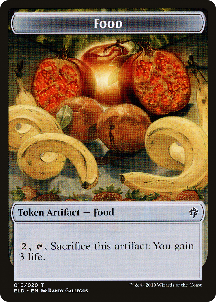 Food (TELD-016) - Throne of Eldraine Tokens