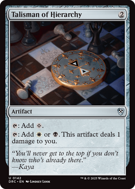Talisman of Hierarchy [drc - 142]