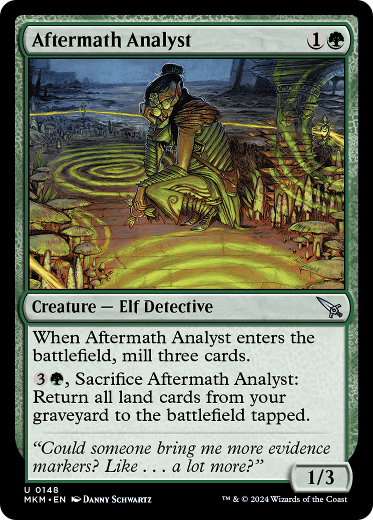 Aftermath Analyst [mkm - 148]