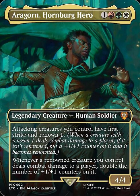 Aragorn, Hornburg Hero [LTC - 492]
