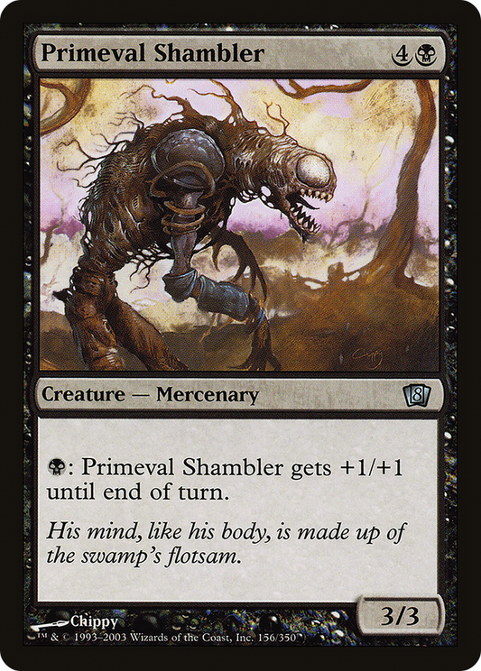 Primeval Shambler (8ED-156★) - Eighth Edition Foil