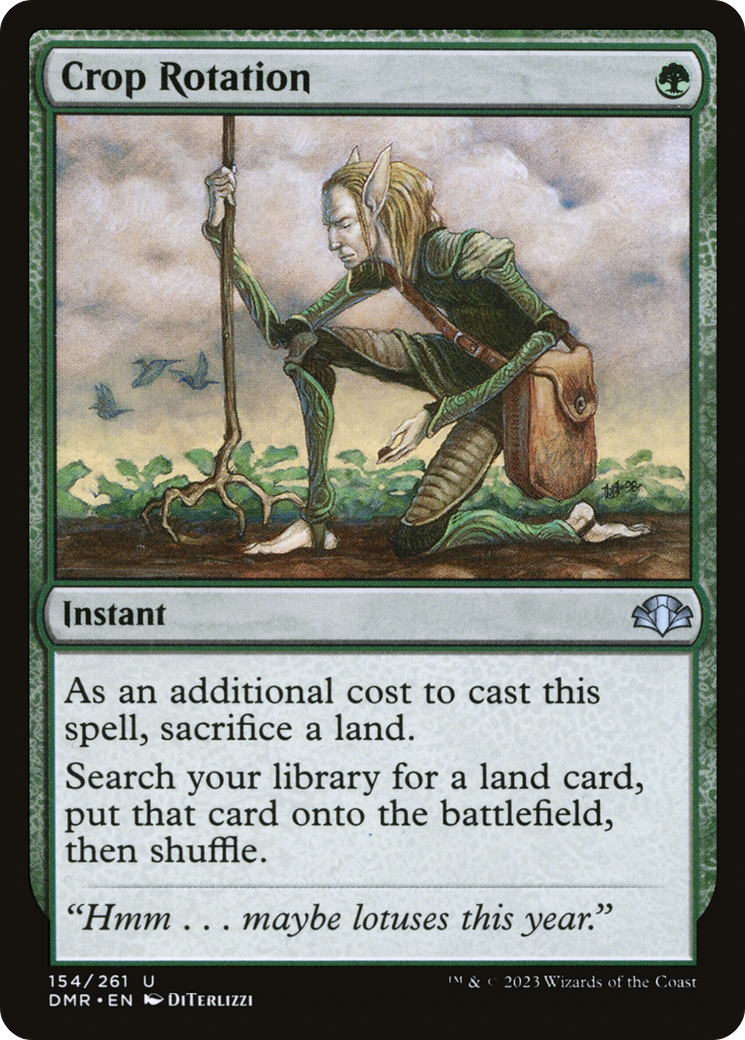 Crop Rotation [dmr - 154]