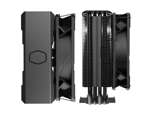 Refroidisseur d'air CPU CoolerMaster Hyper 212 noir 4 caloducs