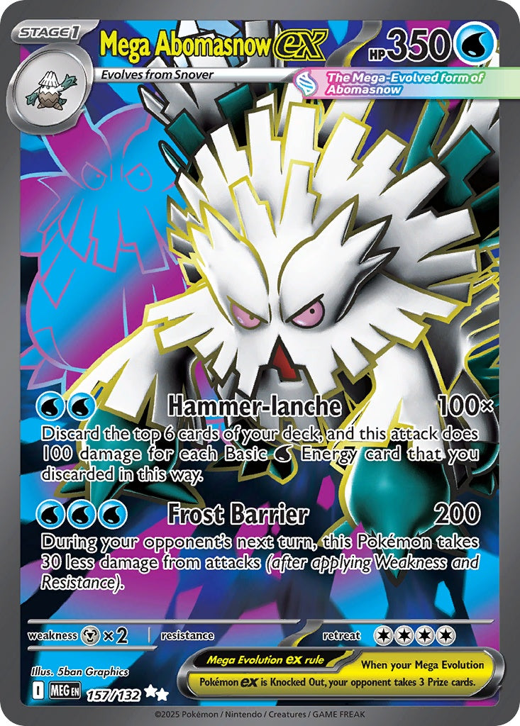 Mega Abomasnow ex [ME1 - 157]
