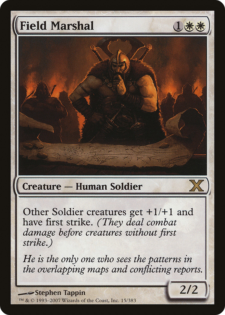 Field Marshal [10e - 15]