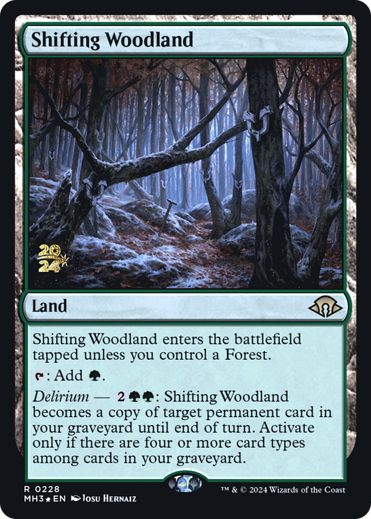Shifting Woodland (PRE-228S) - Modern Horizons 3 Promos Foil