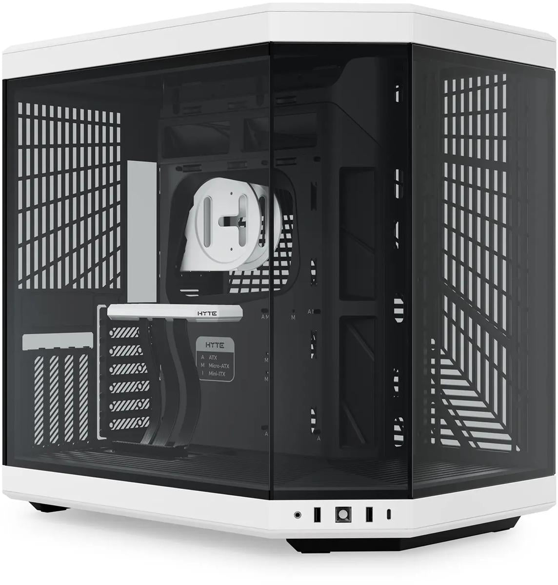 HYTE Y70 Dual Chamber Mid-Tower ATX Black White