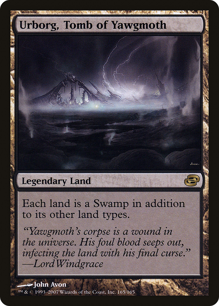 Urborg, Tomb of Yawgmoth [plc - 165]