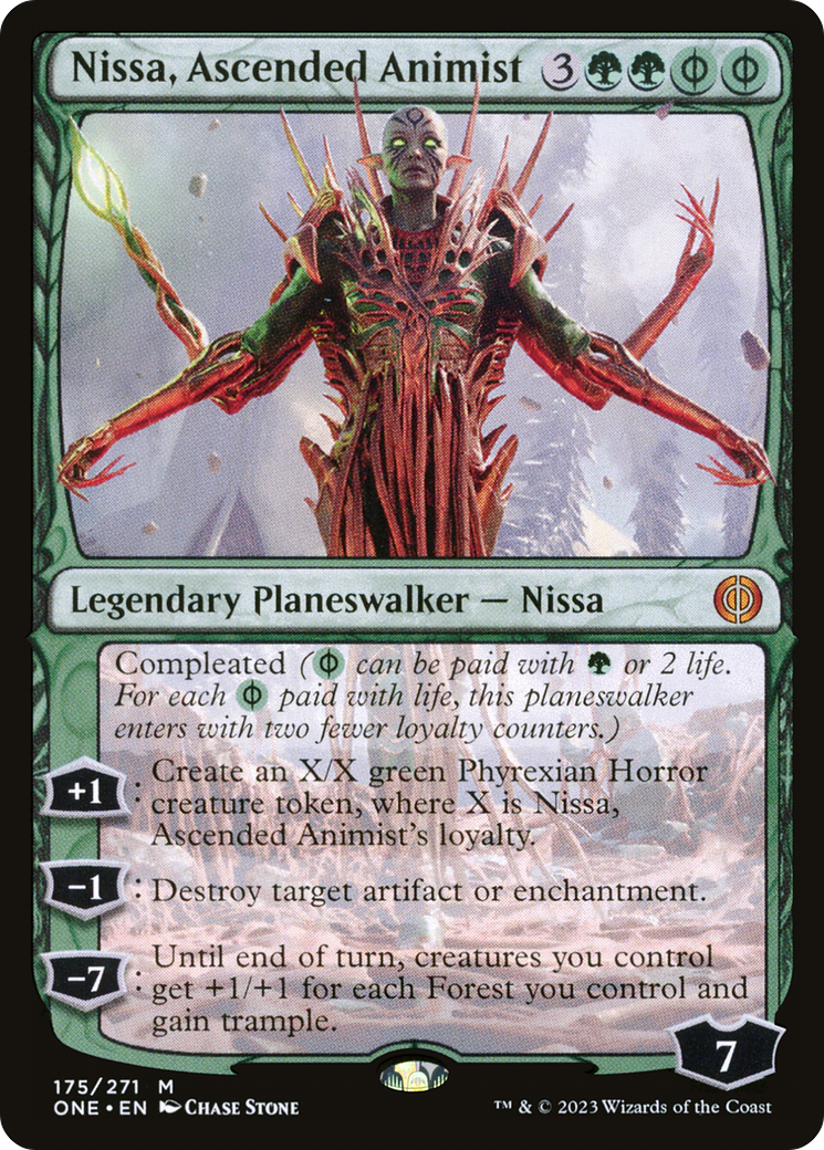 Nissa, Ascended Animist [one - 175]
