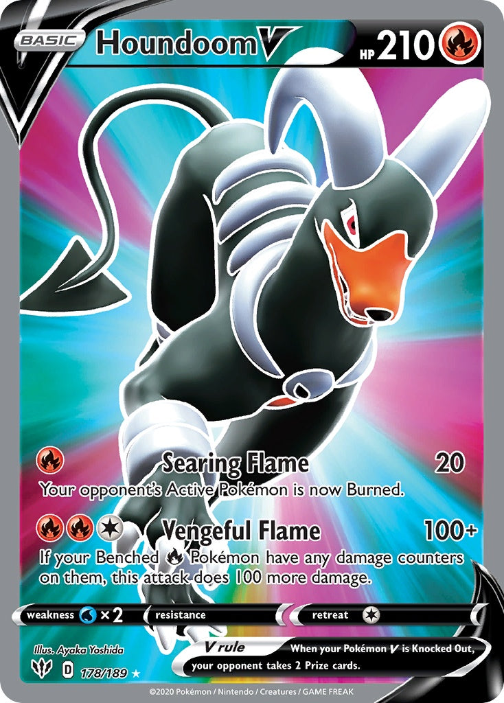 Houndoom V [SWSH3 - 178]