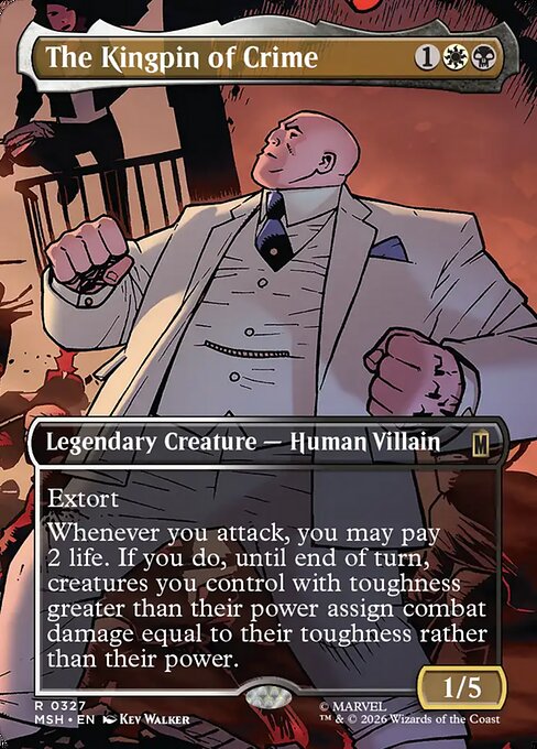 The Kingpin of Crime [MSH - 327]