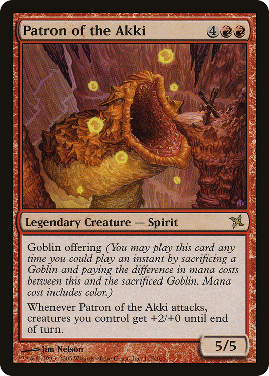 Patron of the Akki (BOK-115) - Betrayers of Kamigawa Foil