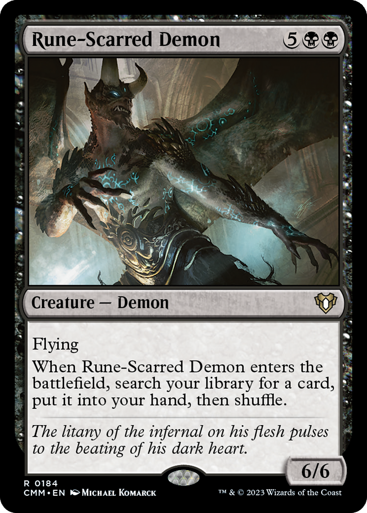 Rune-Scarred Demon [cmm - 184]