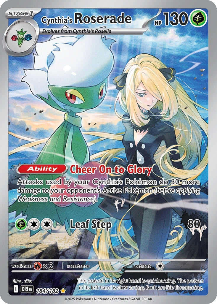 Cynthia's Roserade [SV10 - 184]
