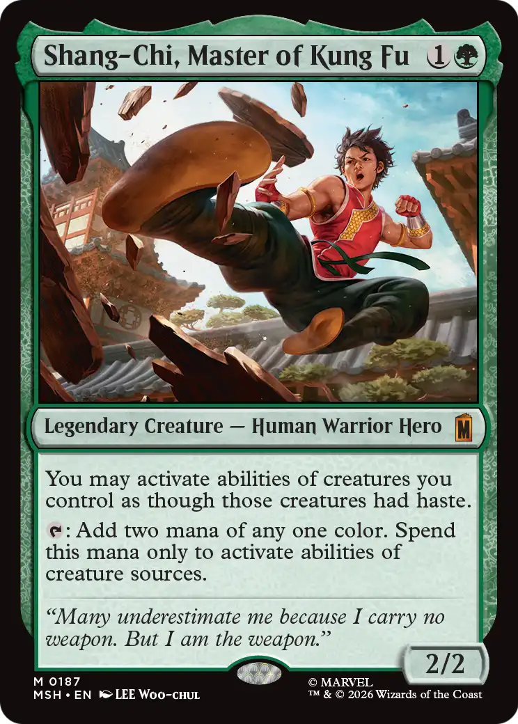 Shang-Chi, Master of Kung Fu [msh - 187]