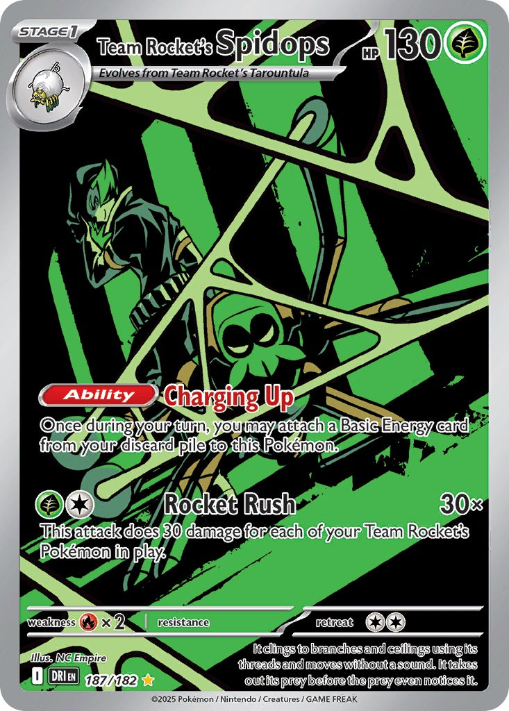 Team Rocket's Spidops [SV10 - 187]