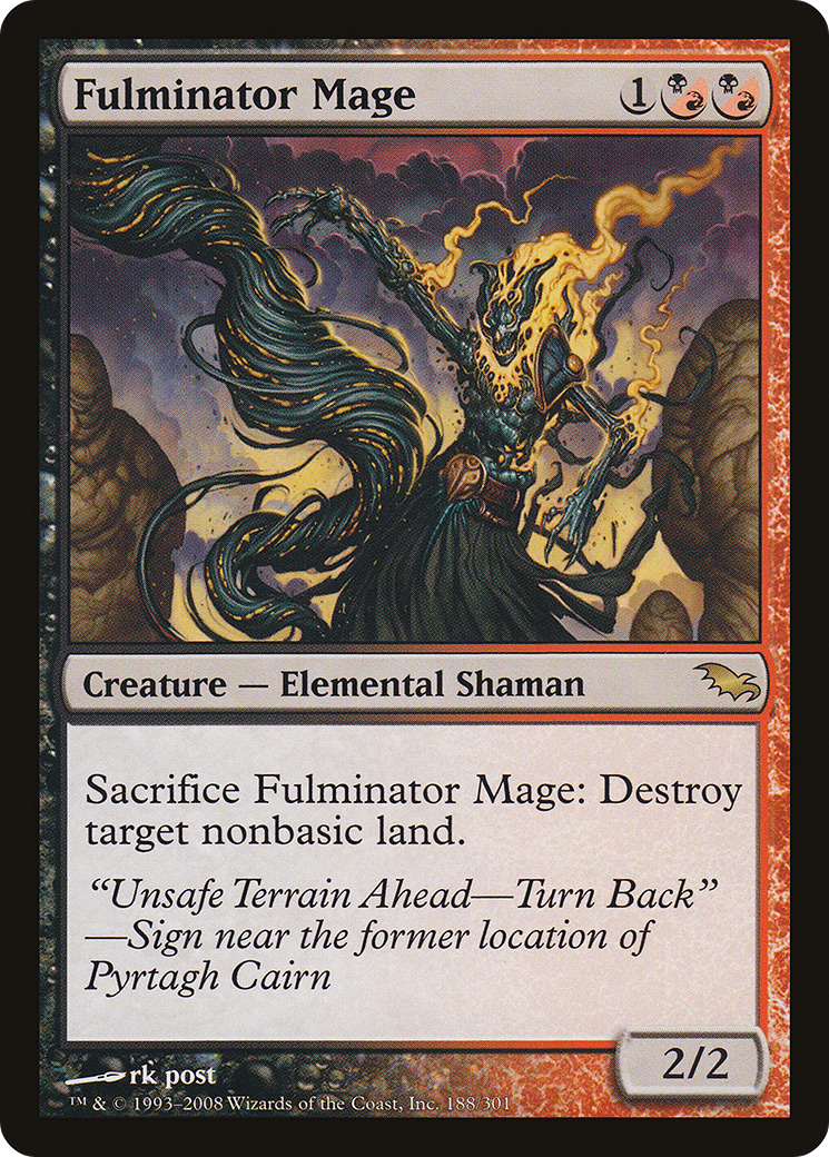 Fulminator Mage [shm - 188]