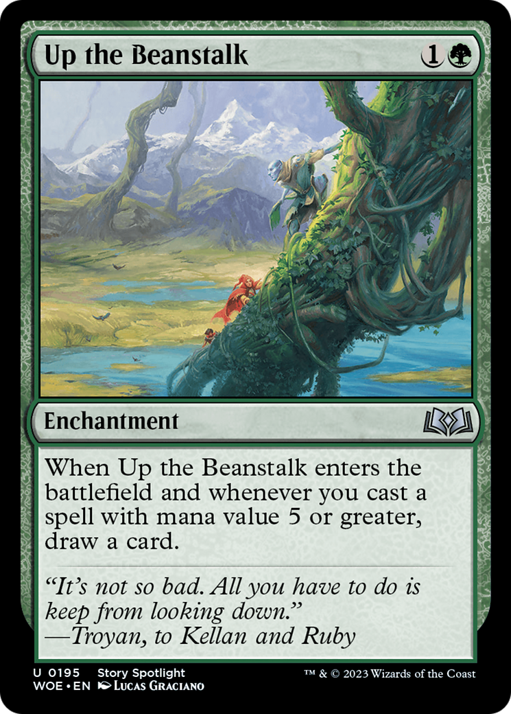 Up the Beanstalk [woe - 195]