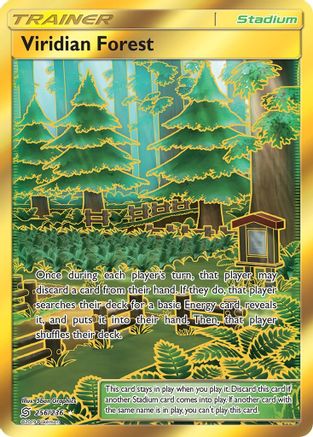 Viridian Forest (Secret) 256/236 - SM  Unified Minds Holofoil