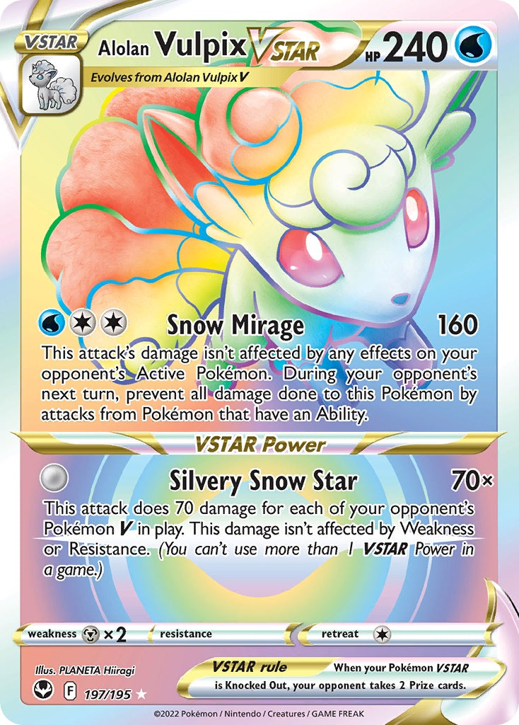 Alolan Vulpix VSTAR [SWSH12 - 197]
