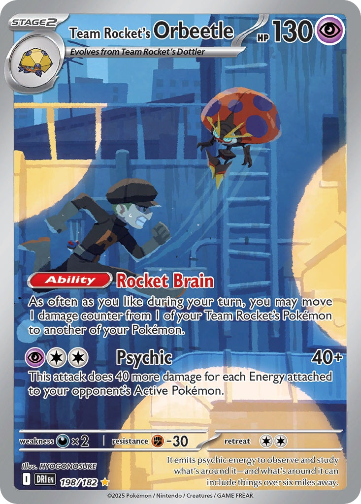 Team Rocket's Orbeetle [SV10 - 198]