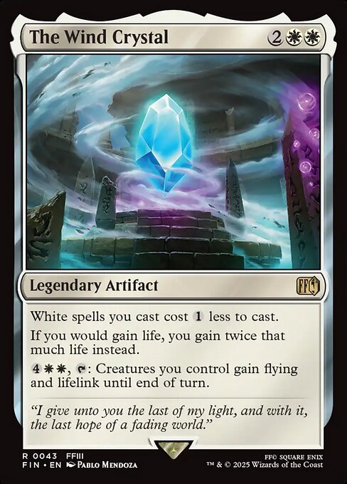 The Wind Crystal [FIN - 43]