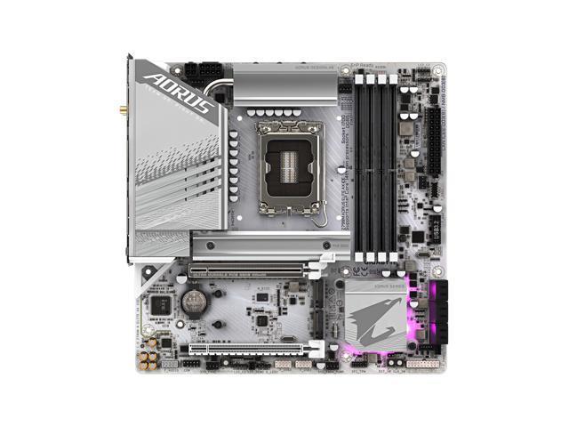 Gigabyte Z790M AORUS ELITE AX ICE Z790 LGA1700 Max192GB DDR5 Micro ATX