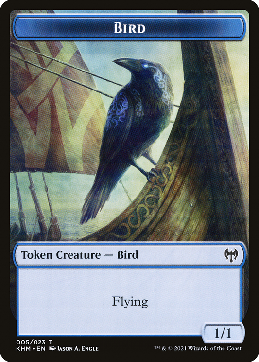Bird (TKHM-005) - Kaldheim Tokens Foil