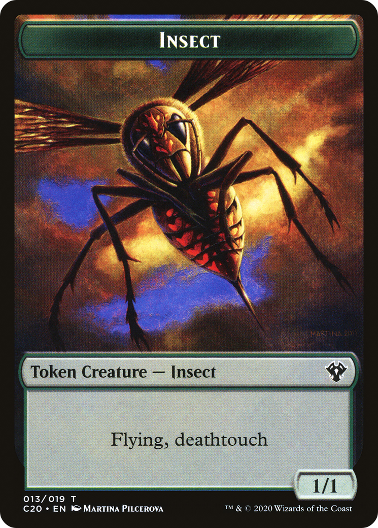 Insect (TC20-013) - Commander 2020 Tokens