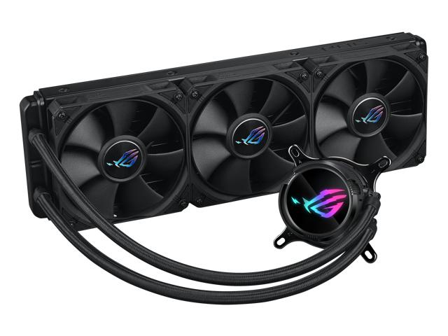ASUS ROG STRIX LC III 360 ARGB LCD AIO CPU Liquid Cooler with 2.1 IPS LCD