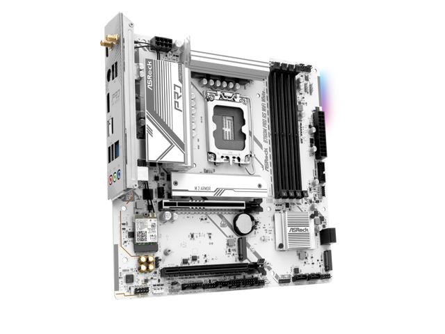 ASRock B760M Pro RS WiFi White B760 LGA1700 Max256GB DDR5 mATX