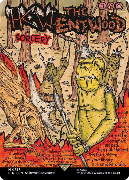 Hew the Entwood (LTR-737) - The Lord of the Rings: Tales of Middle-earth (Borderless)