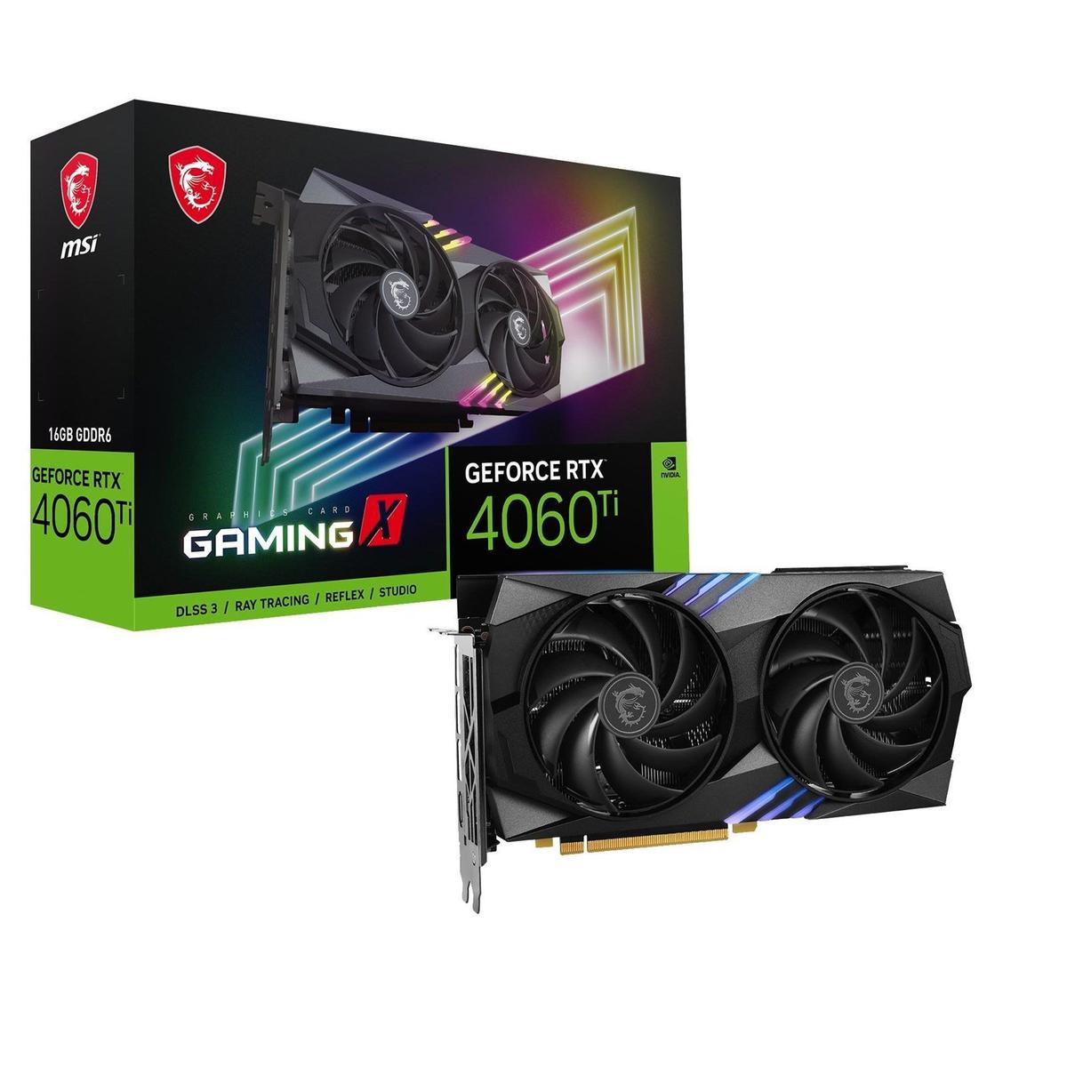 MSI GeForce RTX 4060 Ti GAMINGX 16G