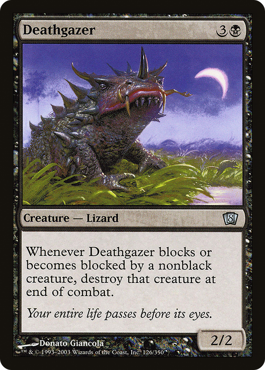Deathgazer (8ED-126★) - Eighth Edition Foil
