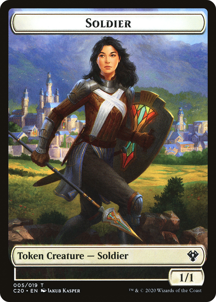 Soldier (TC20-005) - Commander 2020 Tokens