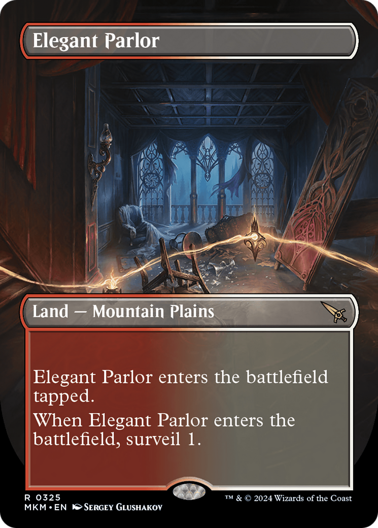 Elegant Parlor (MKM-325) - Murders at Karlov Manor (Borderless) Foil