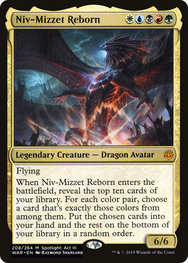 Niv-Mizzet Reborn [war - 208]