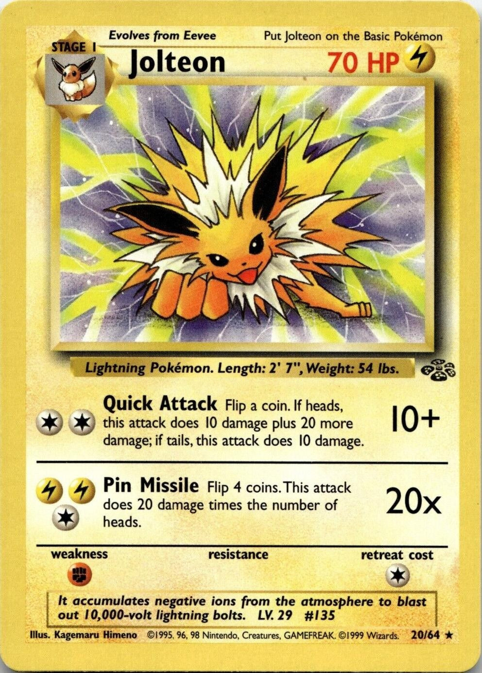 Jolteon [BASE2 - 20]