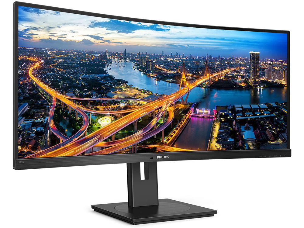 Philips Monitor 346B1C 34 WQHD VA 3440x1440 5ms 21:9 DP HDMI USB-C Speakers