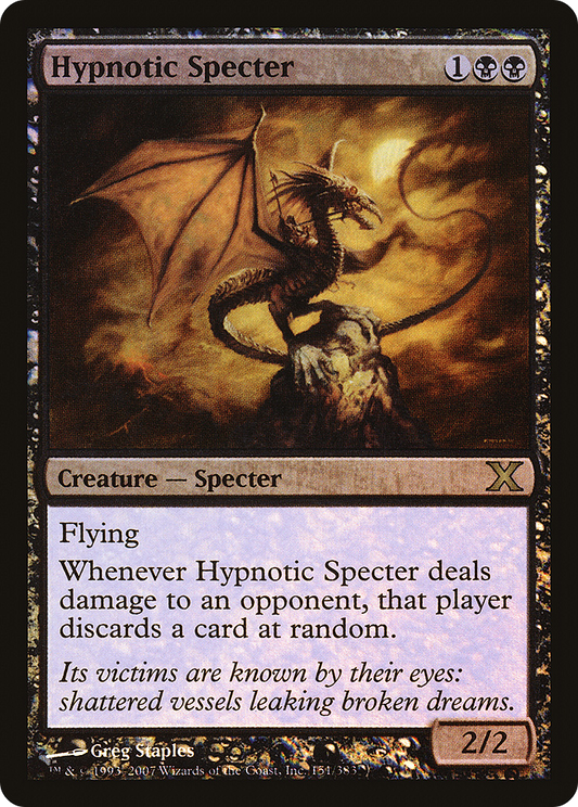 Hypnotic Specter (10E-151★) - Tenth Edition Foil