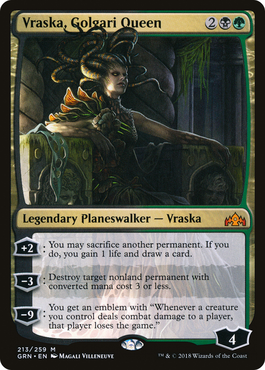 Vraska, Golgari Queen [grn - 213]