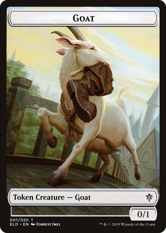 Goat (TELD-001) - Throne of Eldraine Tokens