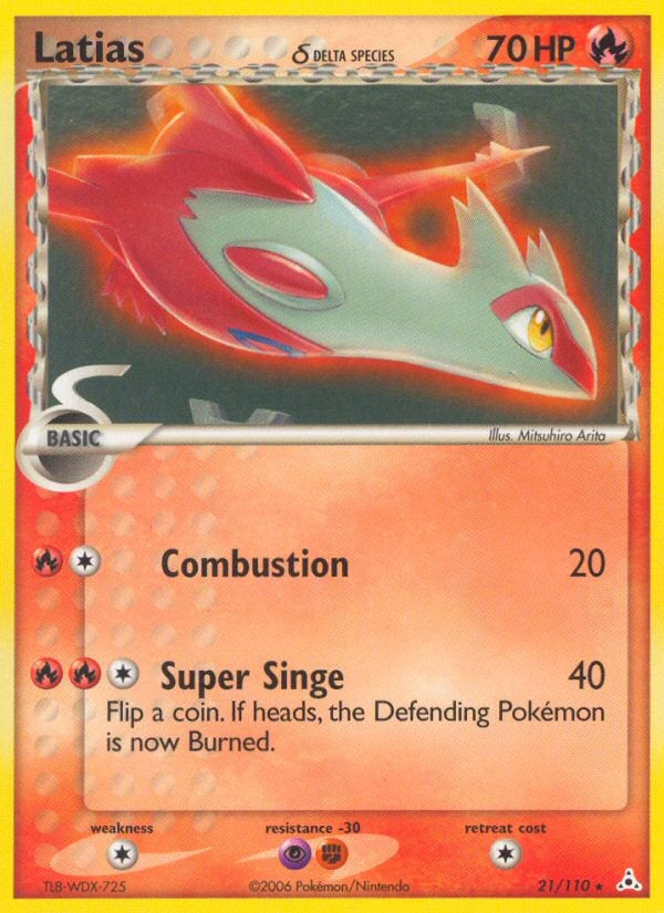 Latias δ [EX13 - 21]