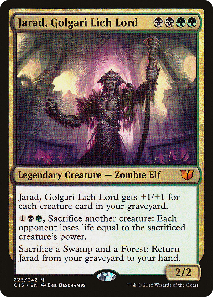 Jarad, Golgari Lich Lord [c15 - 223]