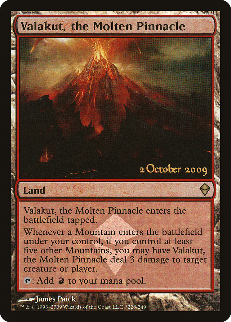 Valakut, the Molten Pinnacle [pzen - 228star]