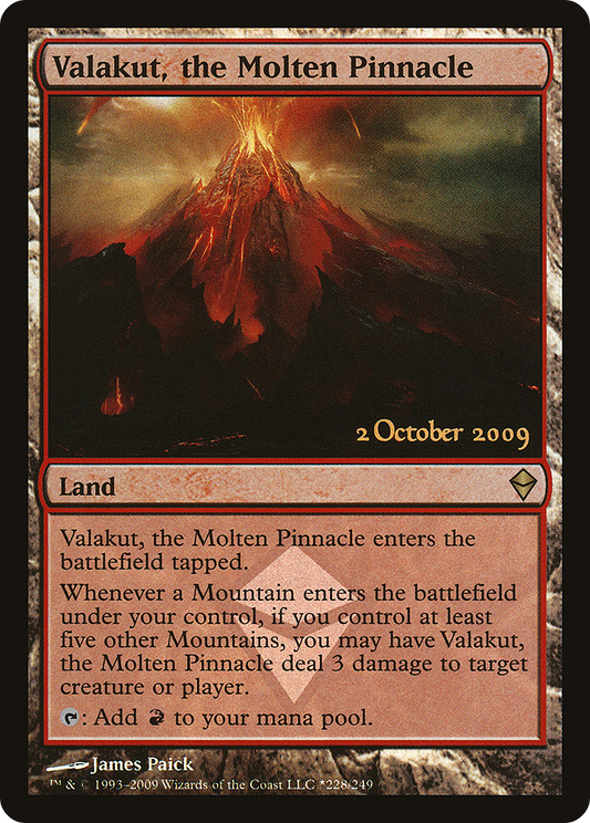 Valakut, the Molten Pinnacle [pzen - 228star]