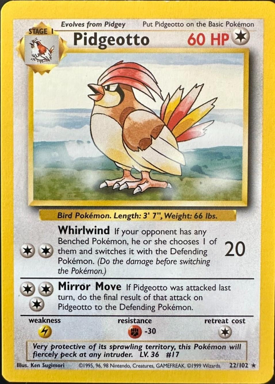 Pidgeotto [BASE1 - 22]