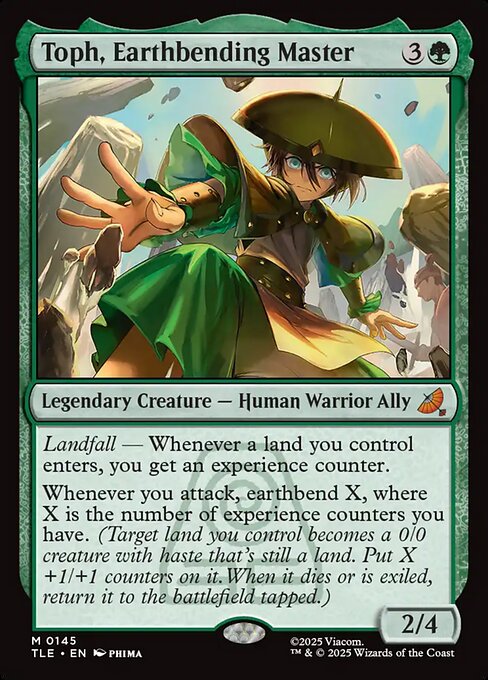 Toph, Earthbending Master [TLE - 145]