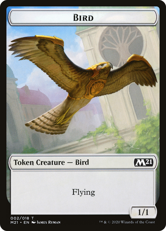 Bird (TM21-002) - Core Set 2021 Tokens Foil