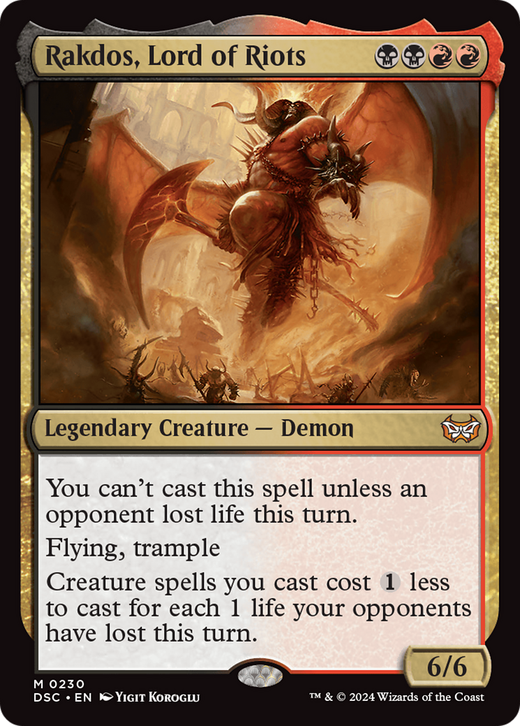 Rakdos, Lord of Riots [dsc - 230]